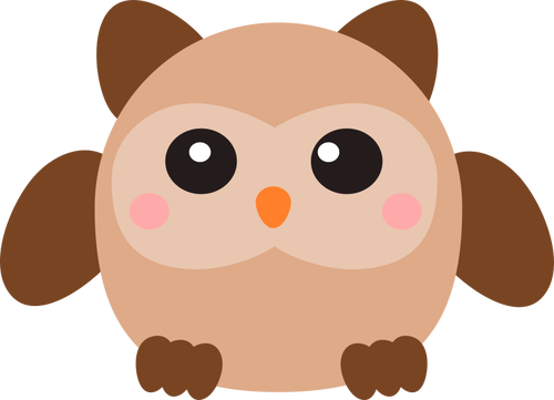 Owl Vector Illustration - Owl (2400x1733)