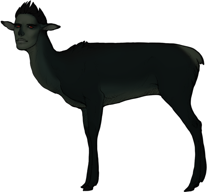 X Jin Deer Signature - Goat (800x697)