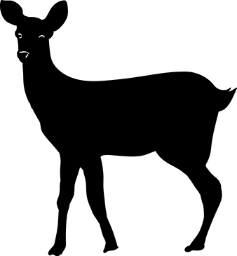 Llama Silhouette (338x365)