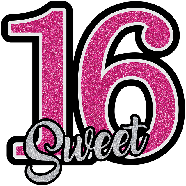 Sweet Sixteen Event - Sweet 16 Clipart (1280x1280)