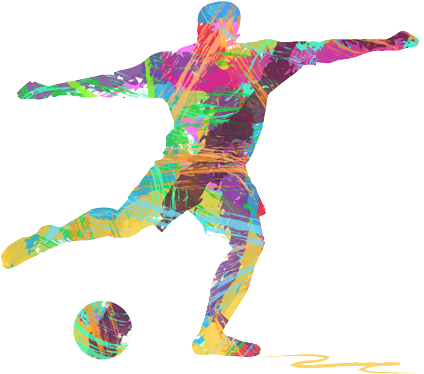 Football Player Royalty-free Illustration - Graffiti Football Png (1024x917)