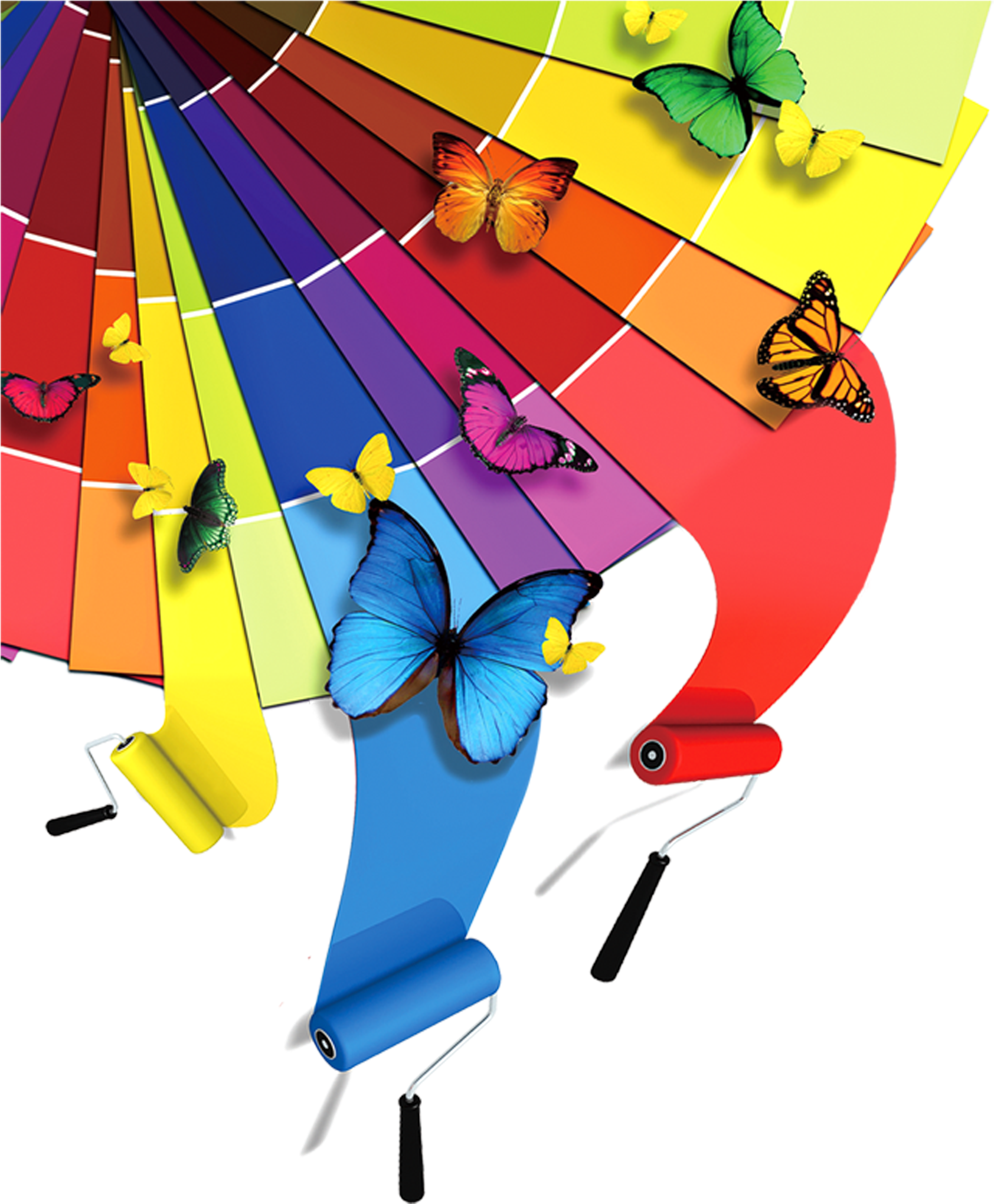 Watercolor Painting Primary Color - Color (2480x3508)