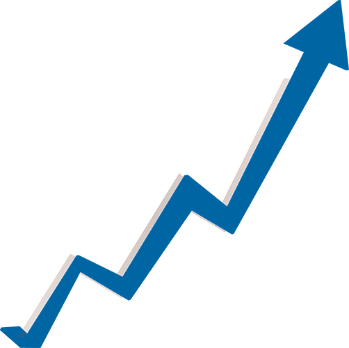 Chart Clipart Upward Arrow Pencil And In Color - Chart Clipart Upward Arrow Pencil And In Color (502x500)