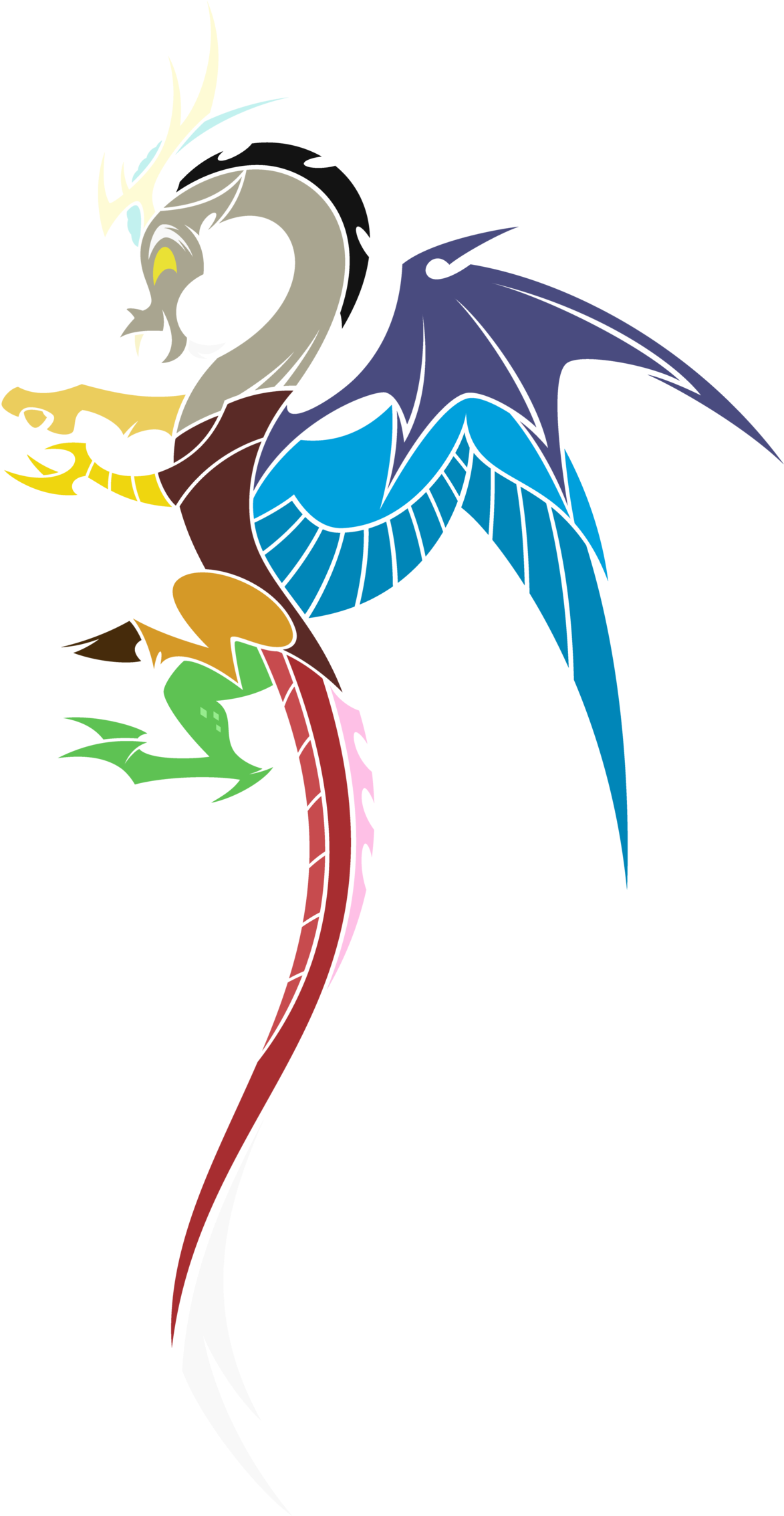 Discord Tattoo By Hexfloog - Mlp Tattoos Design (1600x2416)
