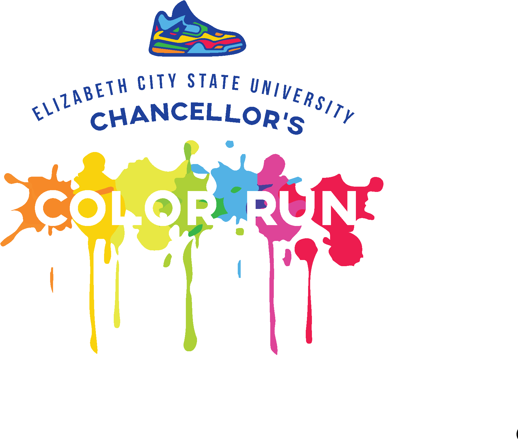 Color Run Lgo - 5k Color Run Logo (2200x1700)