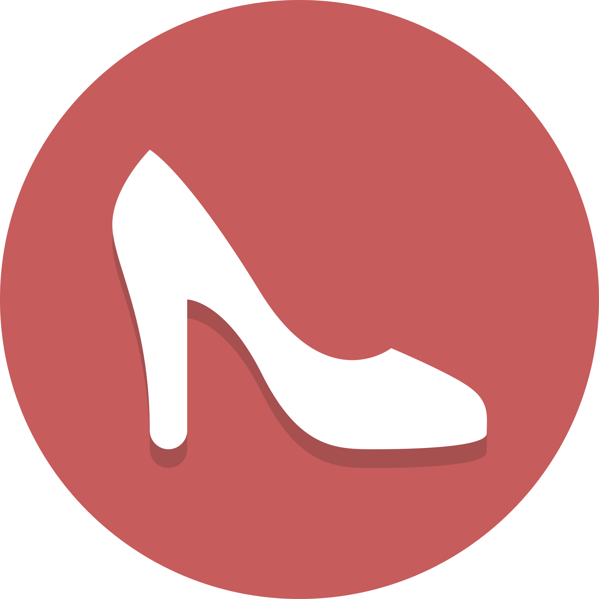 Open - High Heel Icon (2000x2000)