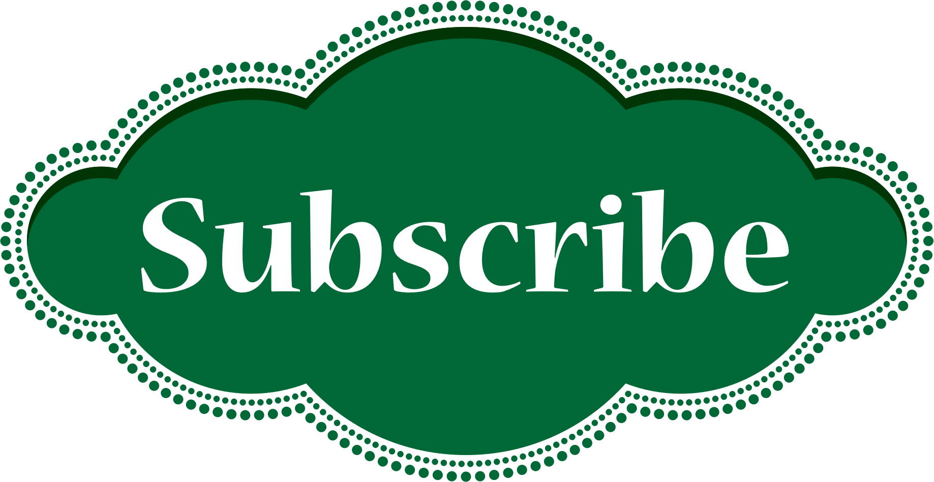 Subscribe Button - Portable Network Graphics (1837x948)