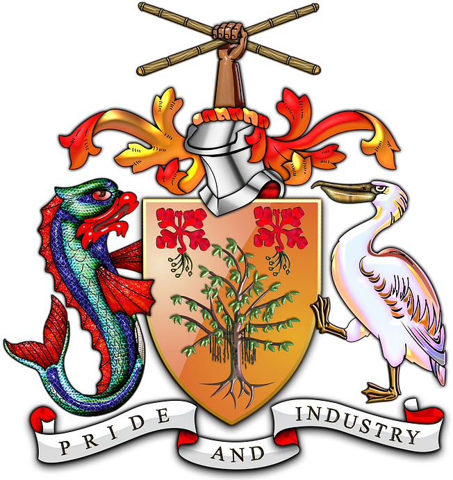 Book Club Clipart 26, Buy Clip Art - Barbados Coat Of Arms (720x720)