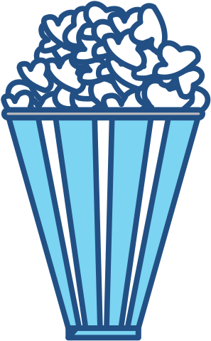 Isolated Popcorn Cinema Snack - Isolated Popcorn Cinema Snack (550x550)