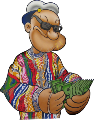 Psd Detail - Gangsta Popeye (313x400)