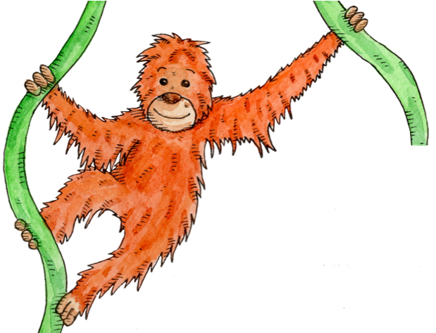 Monkeys, Hannah's Phonics Stories, Ng Story - Phonics (628x472)