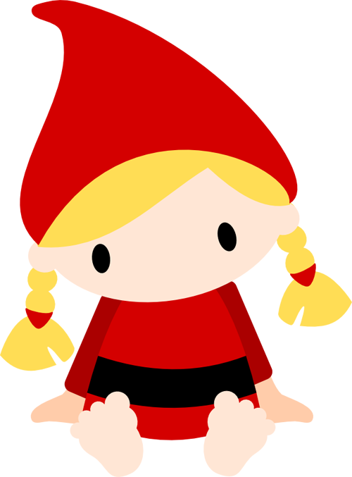 Girl Gnome Png (500x677)