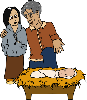 Christmas Story Clipart - Christmas Story Clipart (346x400)