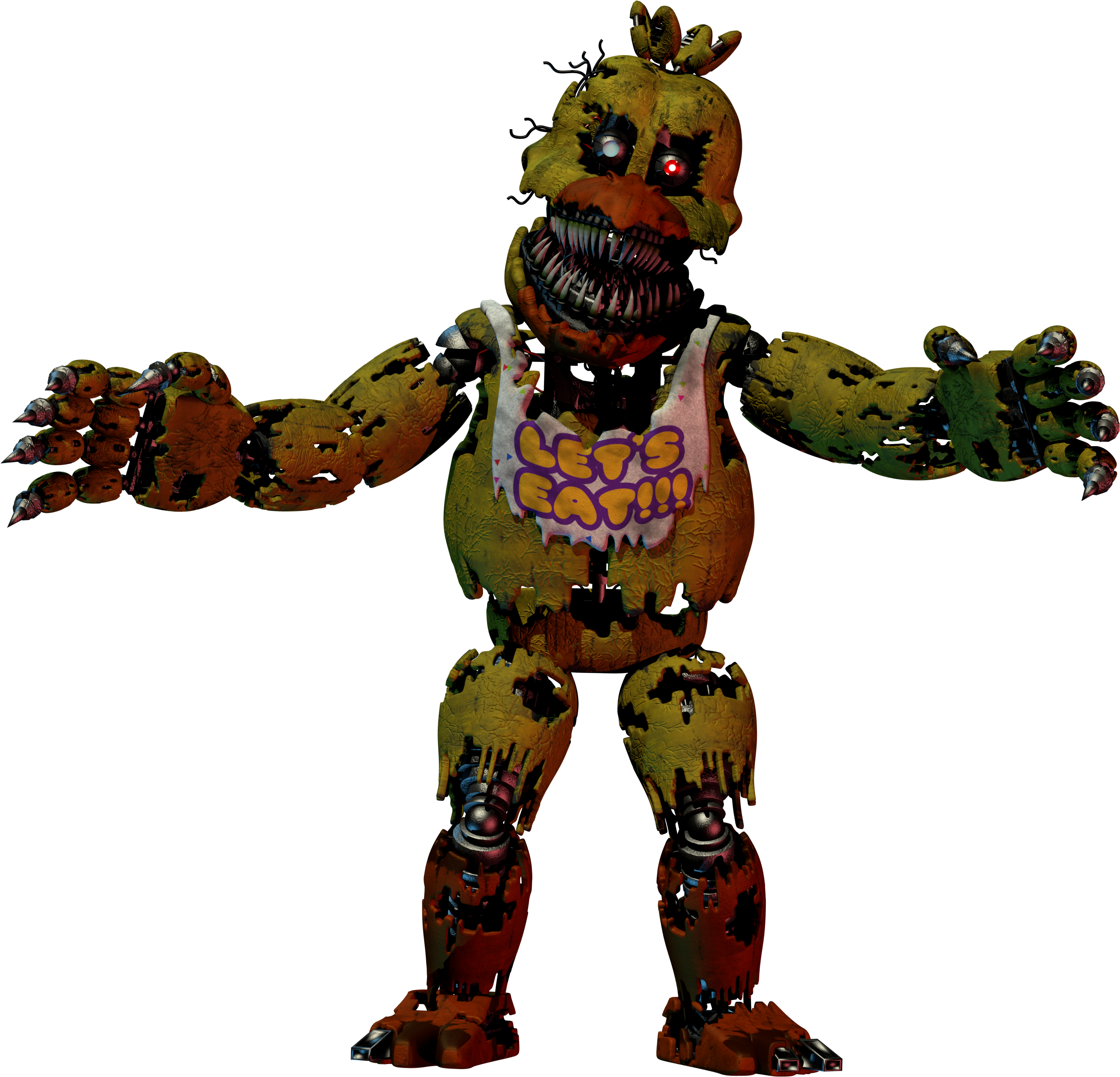 Modelnightmare - Fnaf World Adventure Toy (2880x2880)