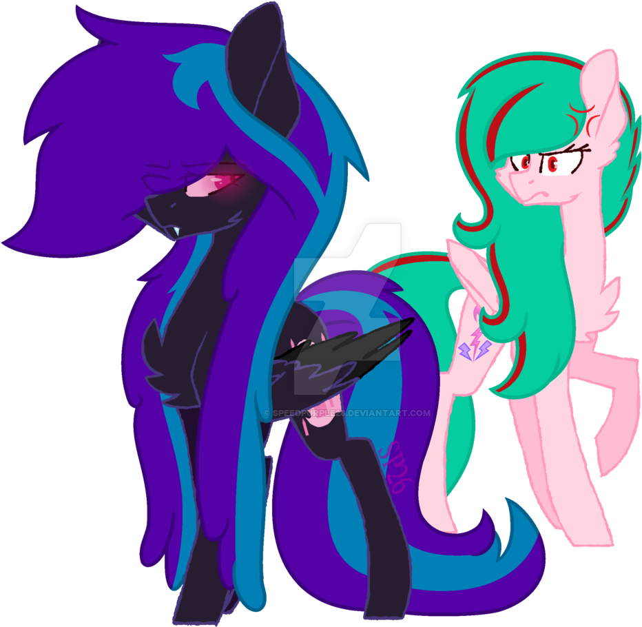 I Will Be Your Nightmare By Speedpurple26 - Cartoon (1024x943)