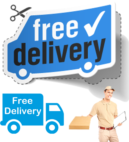 Get Free Delivery/courier For This Offer - Free Delivery Png (418x463)