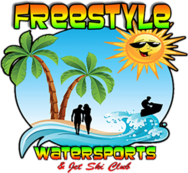 Freestyle Watersports - Palm Tree Beach Clip Art (600x600)
