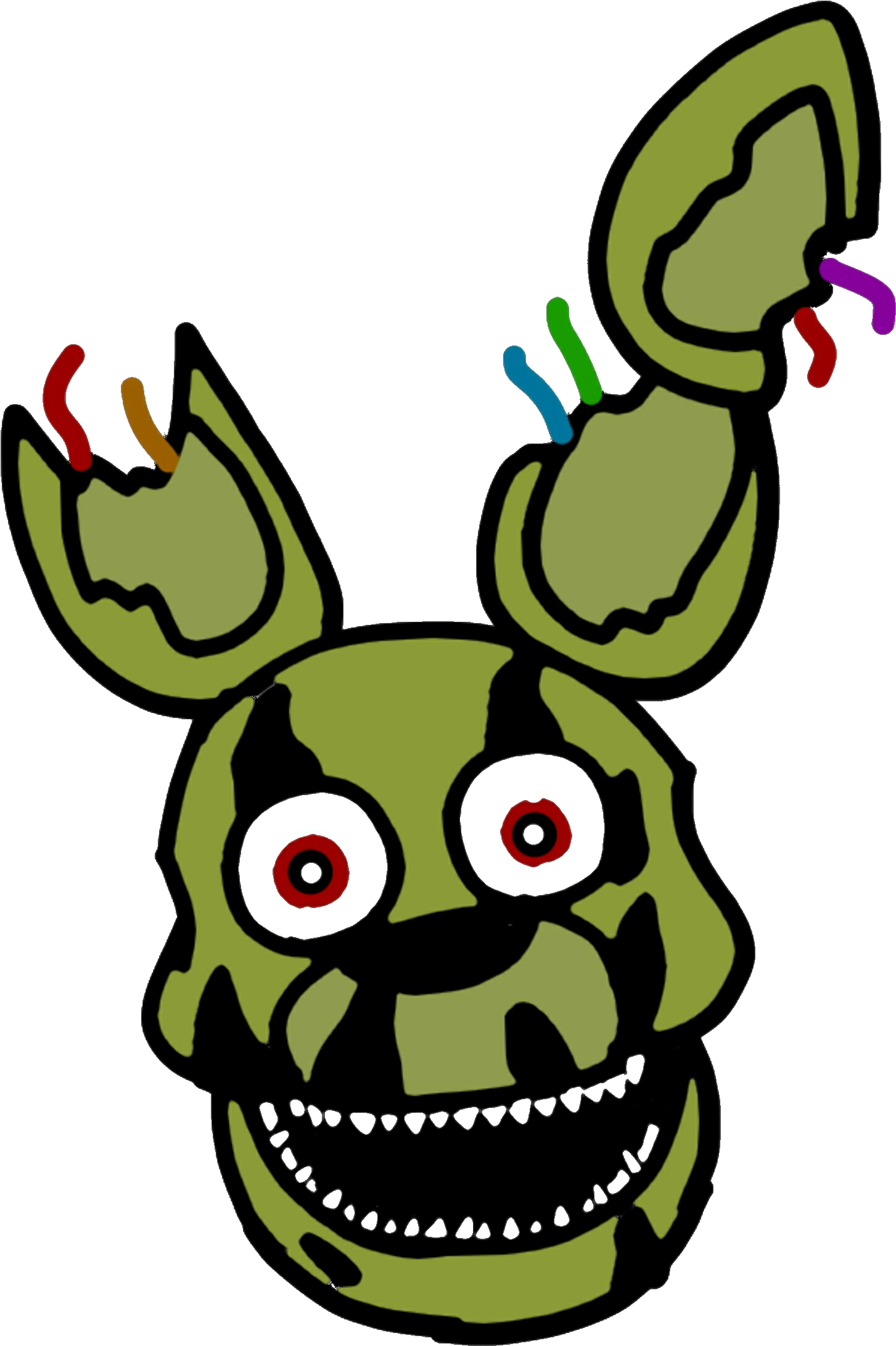 Artworki Started Drawing My Version Of Nightmare Spring - Artworki Started Drawing My Version Of Nightmare Spring (1500x2254)