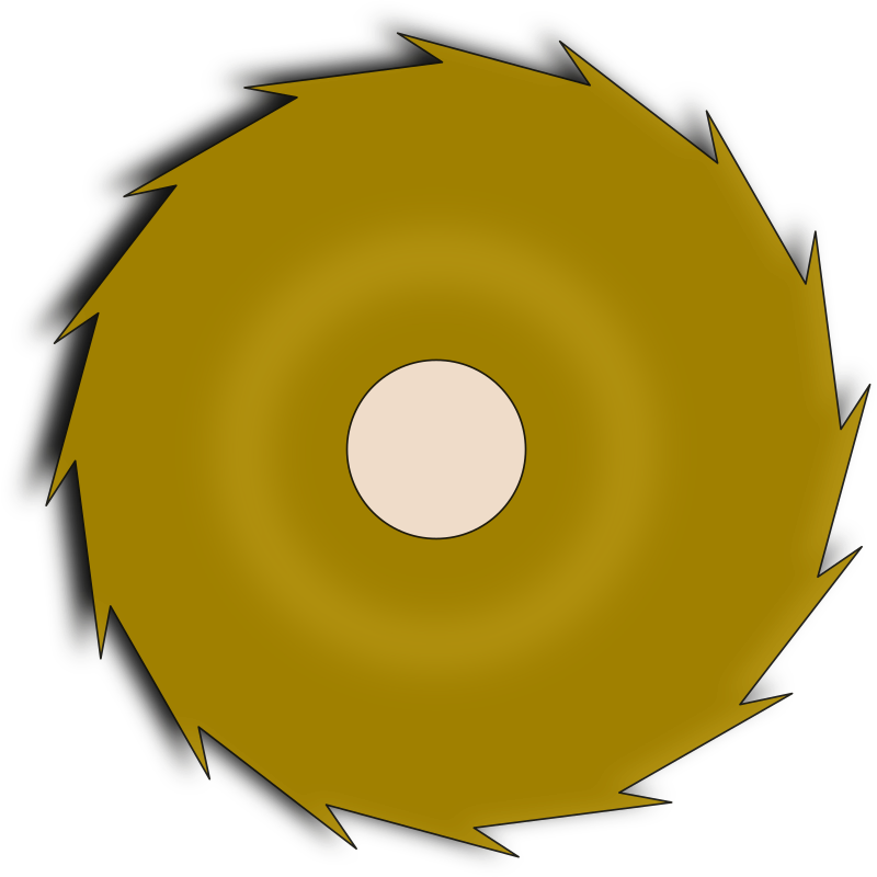 Saw Blade Cliparts - Animated Gif Saw Clip Art (2400x2400)
