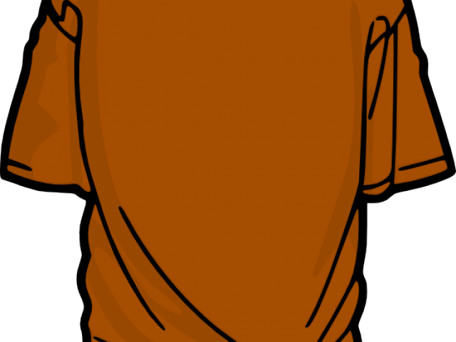 Polo Shirt Clipart Orange Shirt - T Shirt Clip Art (640x480)