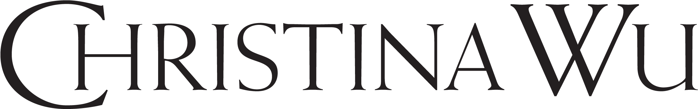 Christina Wu - Christina Wu Logo Png (3595x566)