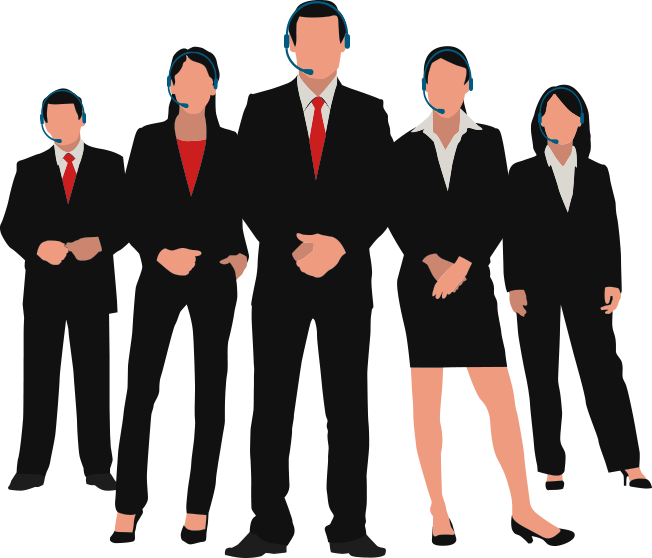 Enhanced Call Center Supervisor Features - Call Center Agents Clip Art (652x558)