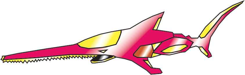 Saw-shark By Nobird27 - Saw-shark By Nobird27 (844x259)