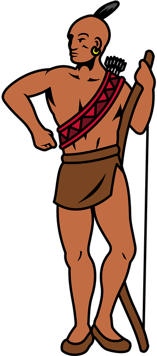 Indian Chief Cartoon 8, Buy Clip Art - Native American Clip Art (360x720)