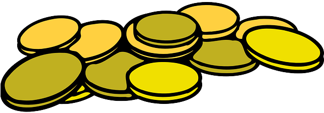 Clipart Info - Clipart Coins (640x320)