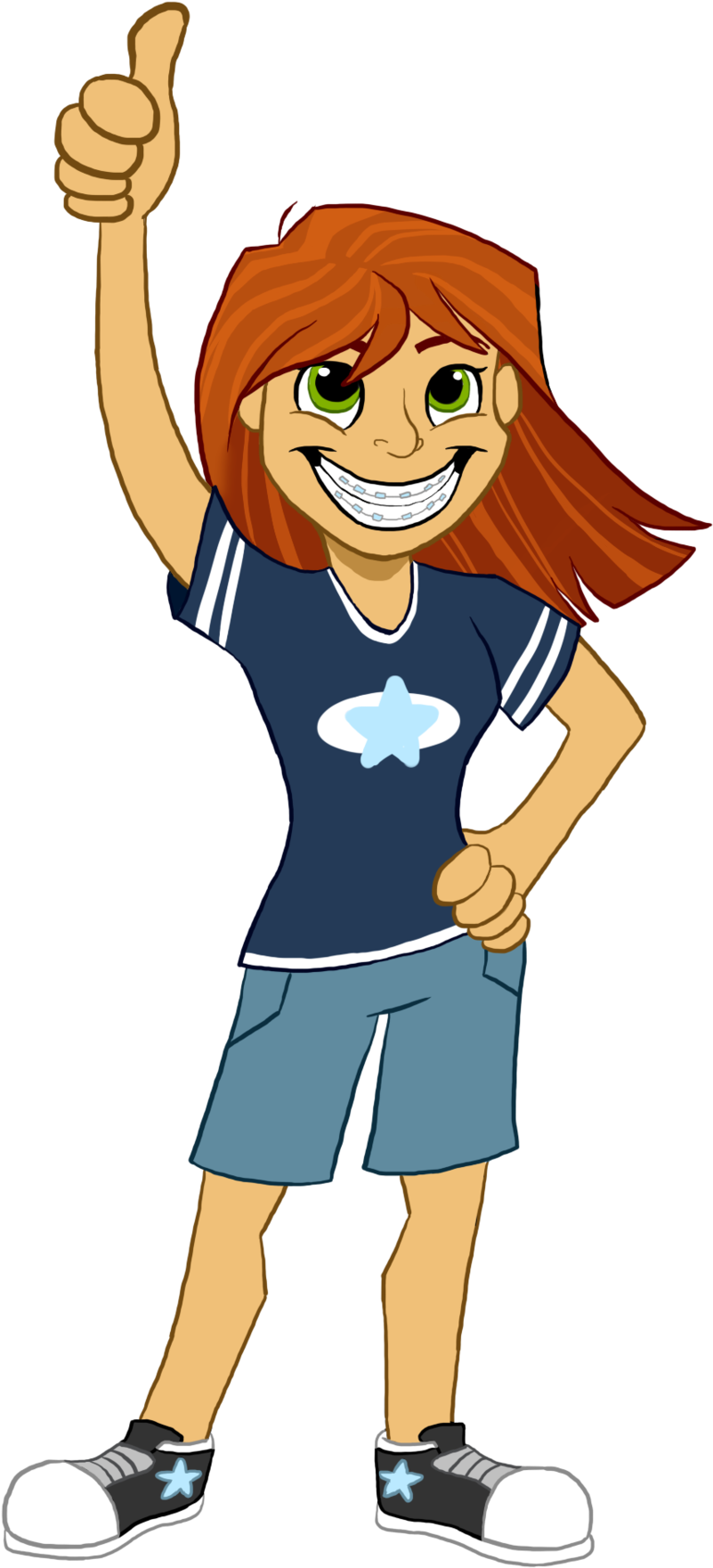 Cartoon Selfie By Fire-topaz - Cartoon (1024x1924)