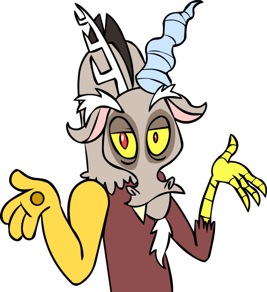 Discord Shrug By Xxkawaiibananaxx - Cartoon (900x985)