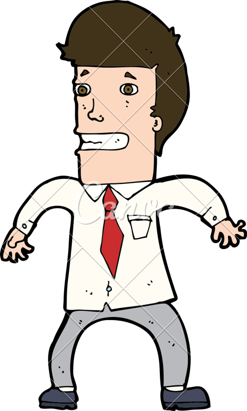 Nervous Businessman - Businessperson (482x800)