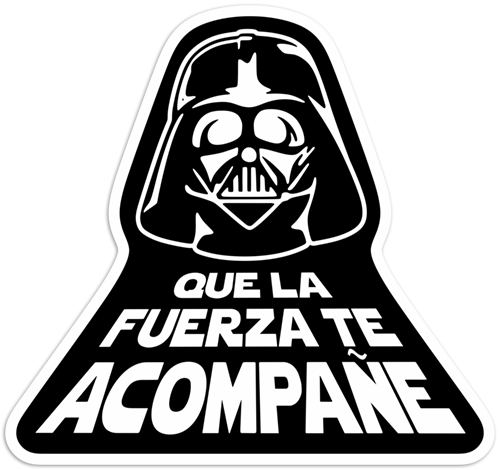 Qué La Fuerza Te Acompañe - Star Wars Que La Fuerza Te Acompañe (500x470)