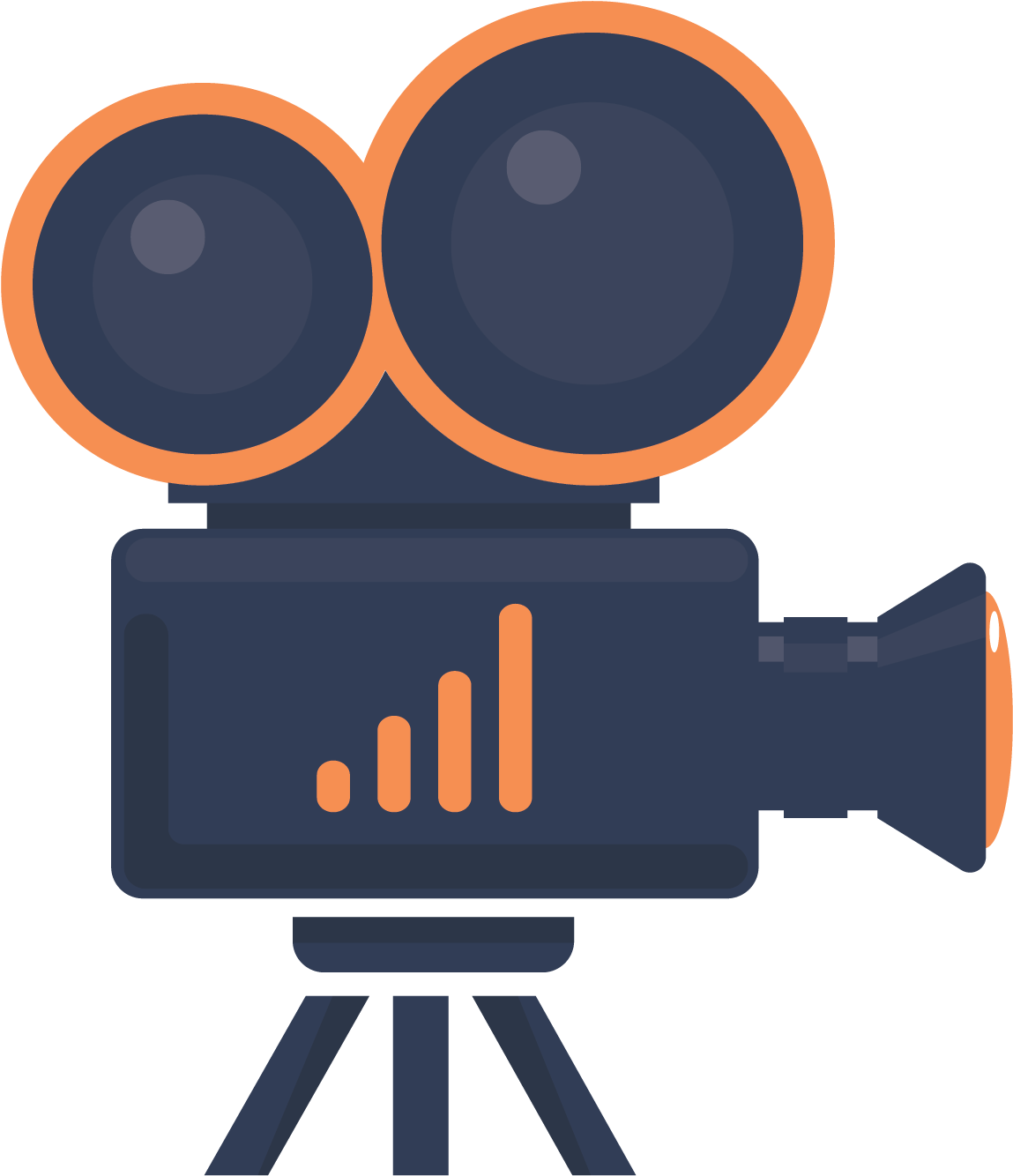 Video Camera Clipart Videography - Importance Of Video Marketing (1200x1371)