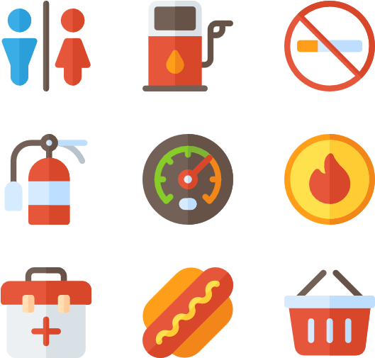 Gas Station - Gas Station Icon (600x564)