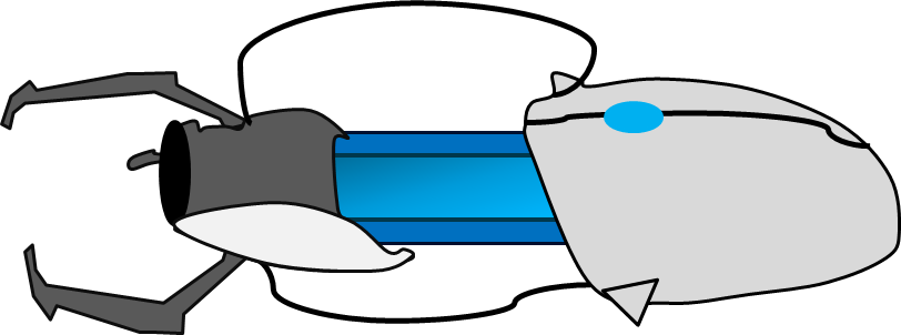 Portal Gun - Portal Gun Png (812x302)