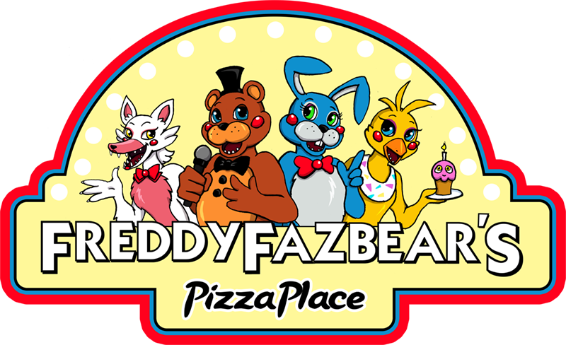 Five Nights At Freddy's Pizza Box Logo (800x488)