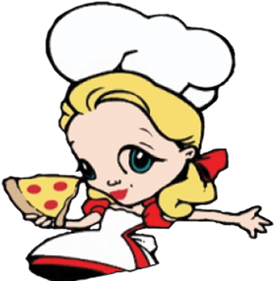 Dollys Pizza Wixom - Cartoon (400x400)