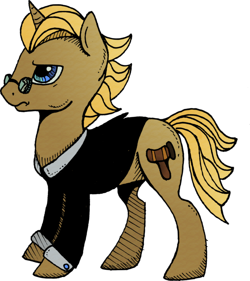 Golden Gavel By Mezia - Cartoon (843x948)