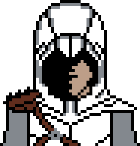 Connor Assassins Creed - Pixel Art Assassin's Creed (530x520)