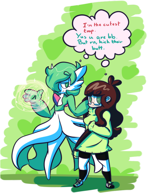 Timid Trainer Emi And Her Trusty Gardevoir Dalton Challenge - Jaltoid Media Porn (500x641)
