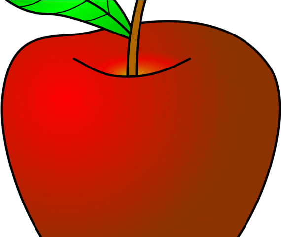 Apple Clipart Transparent Background - Apple Clip Art (640x480)