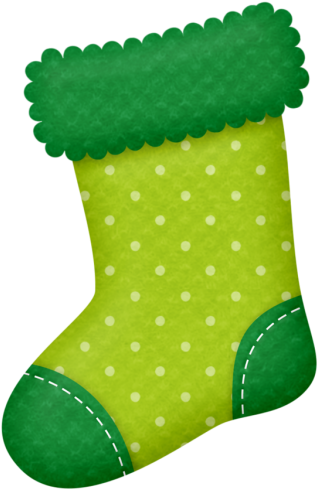 Christmas Socks Clipart - Christmas Socks Clipart (394x600)