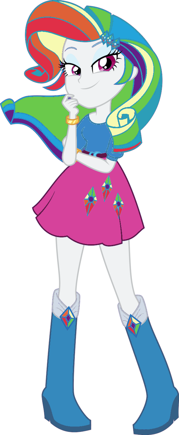 New Rainbow Dash By Assassins-creed1999 - My Little Pony Equestria Girls Friendship Games Rarity (575x1391)