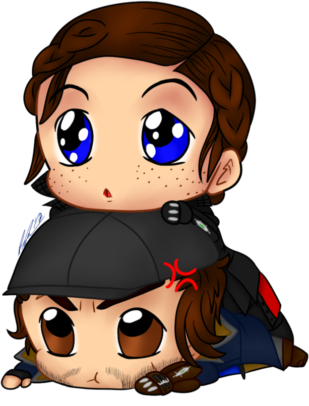 Chibi Frye Twins By Ipandadrawer - Jacob Frye Assassin's Creed Chibi (894x894)