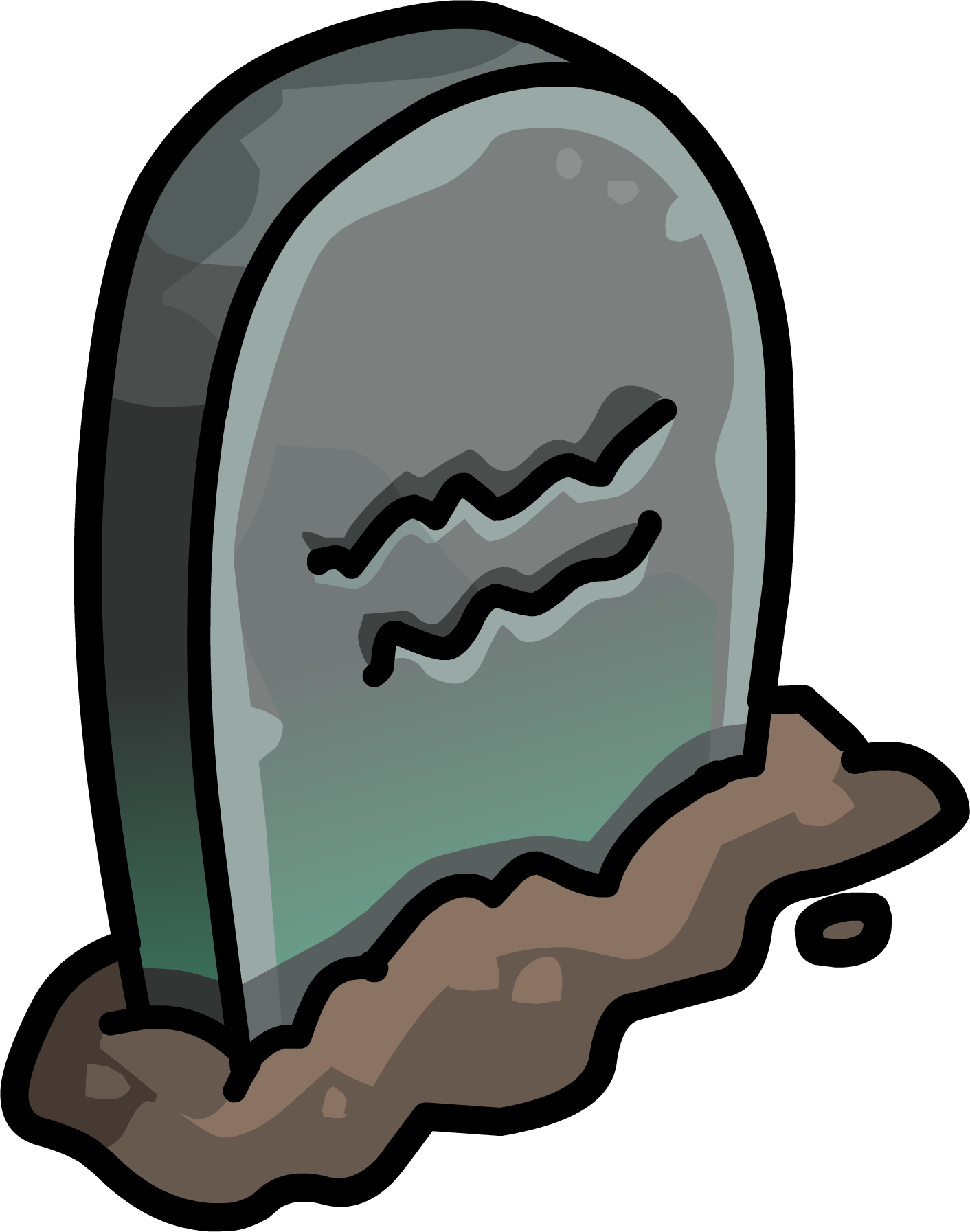 Headstone - Cartoon Headstone (1412x1794)