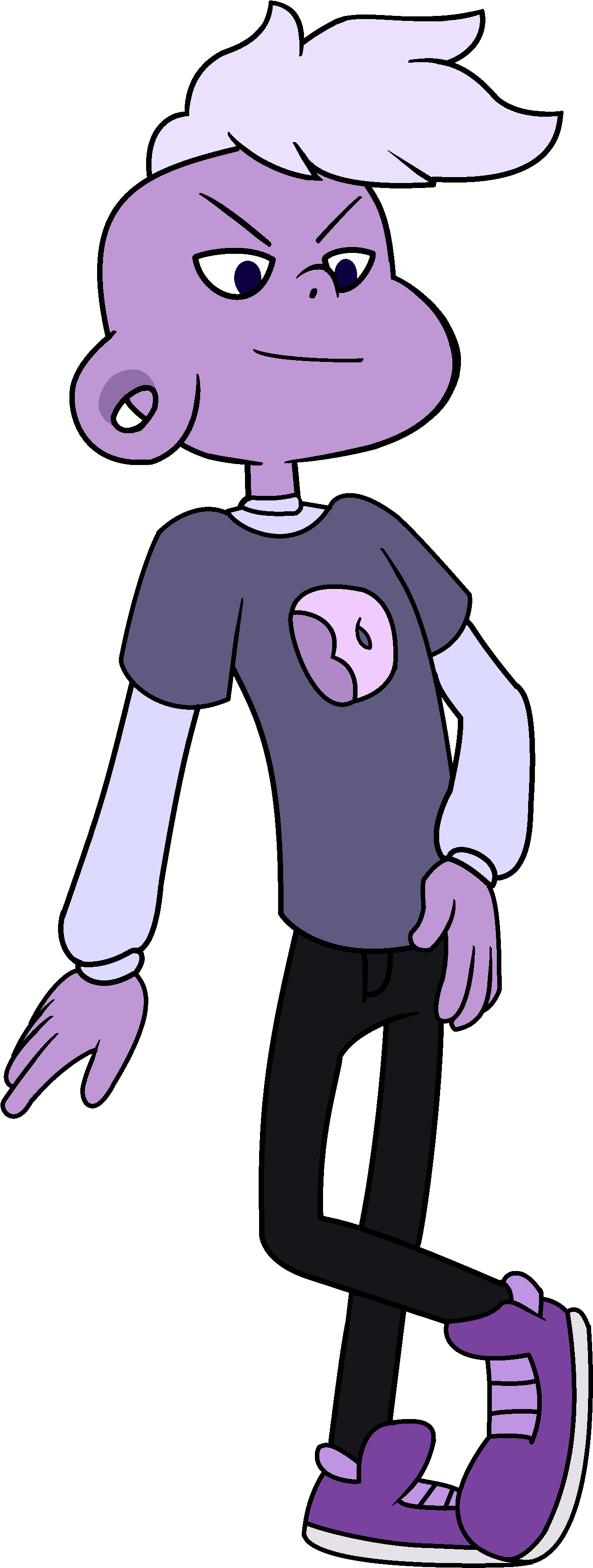 Amethyst Into Lars - De Steven Universe Lars (1432x3496)