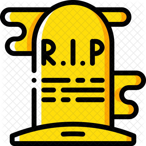 Gravestone Icon - Headstone (512x512)