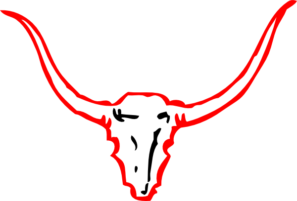 Longhorn Clipart Png (600x407)