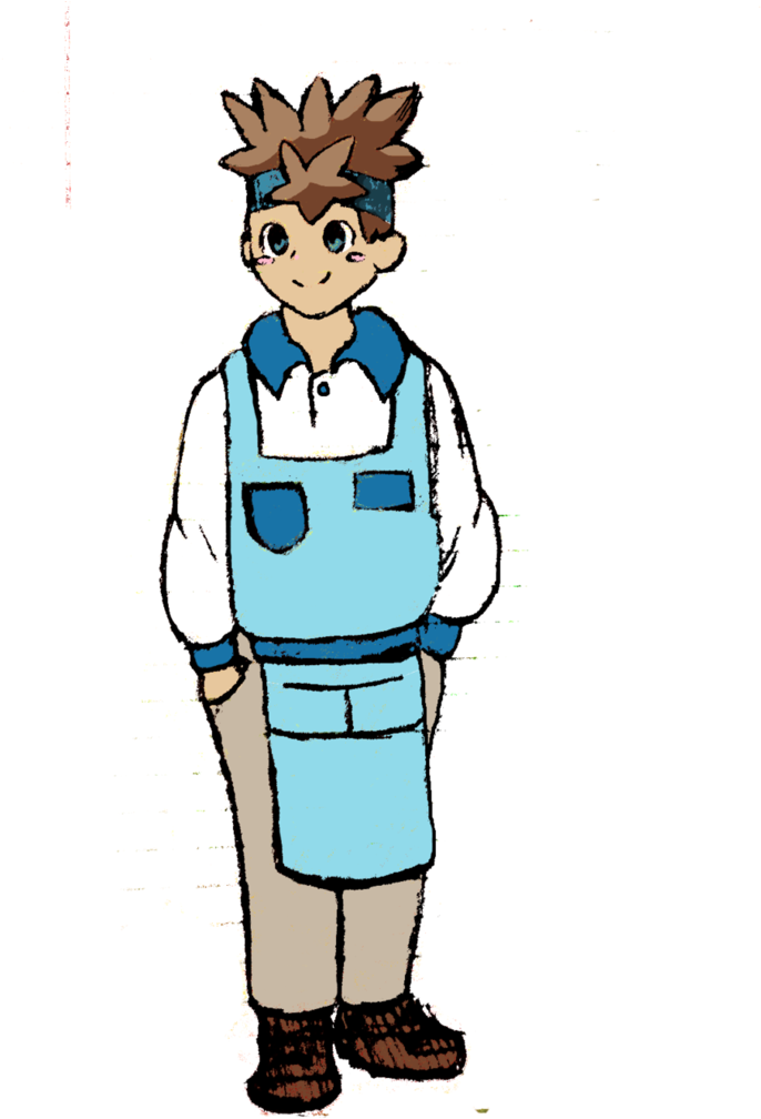 Cashier Landon By Ordinlegends - Cartoon (774x1032)